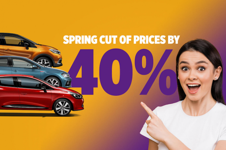 Perfectly safe with 40% lower rental prices!