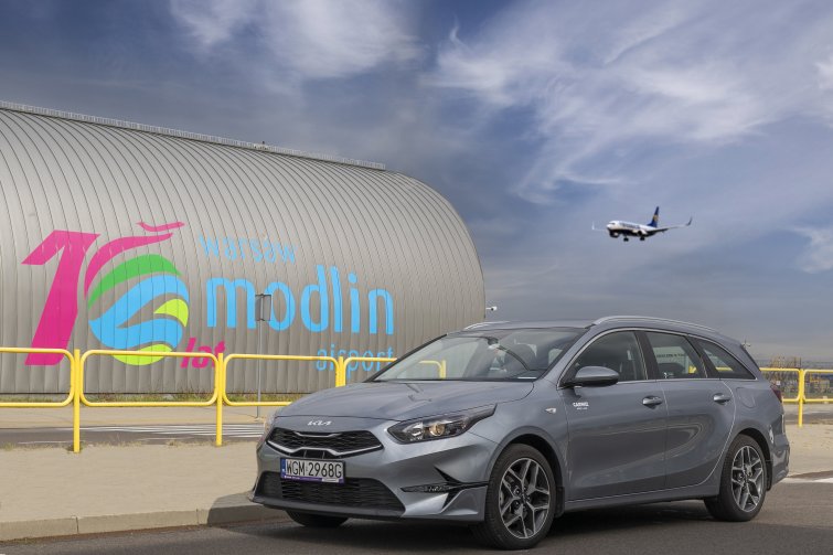 Carwiz is present at Modlin Airport!